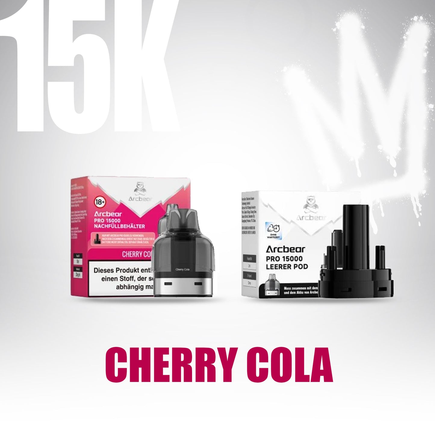 ArcBear Pro 15000 - Cherry Cola - Refill Pod