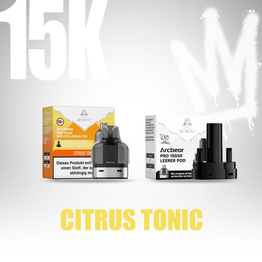 ArcBear Pro 15000 - Citrus Tonic - Refill Pod