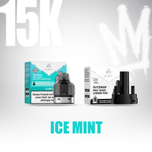 ArcBear Pro 15000 - Ice Mint - Refill Pod