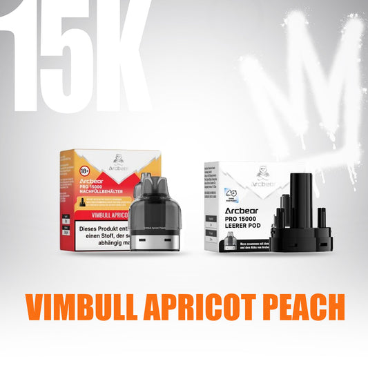ArcBear Pro 15000 - Vimbull Apricot Peach - Refill Pod