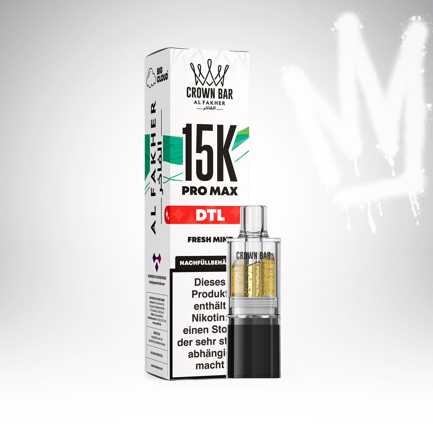 Fresh Mint - Pod - Al Fakher 15K Pro Max DTL