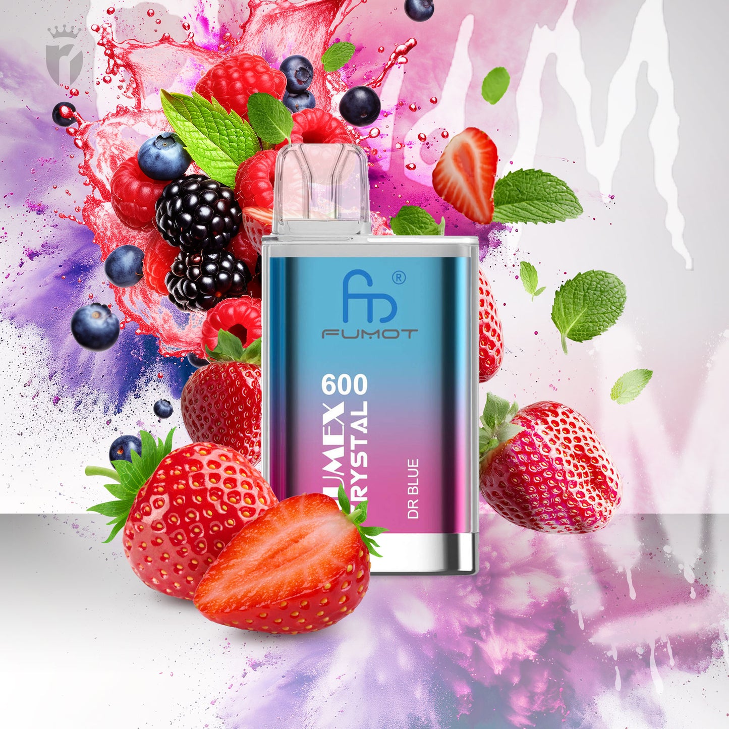 RandM Jumex Crystal 600 - Dr. Blue