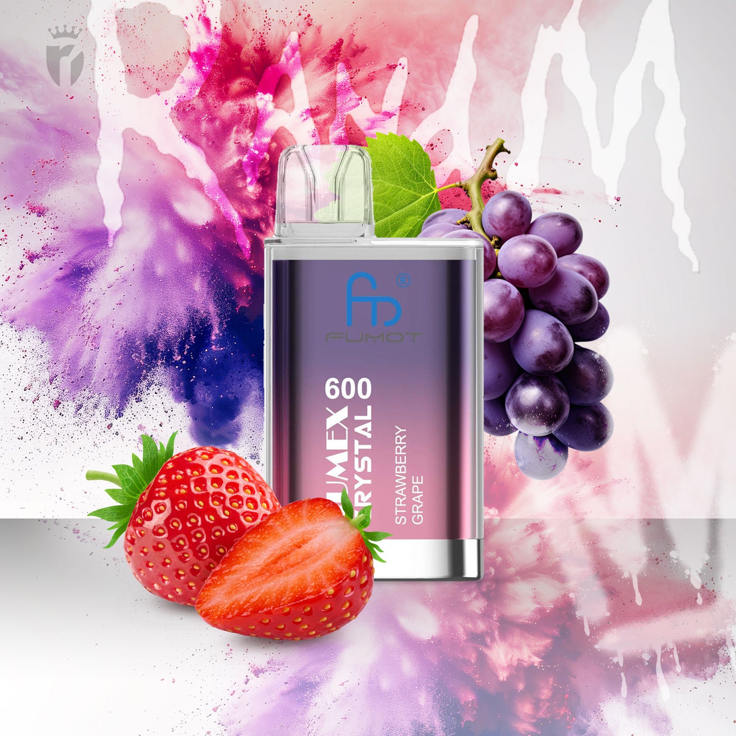 RandM Jumex Crystal 600 - Strawberry Grape