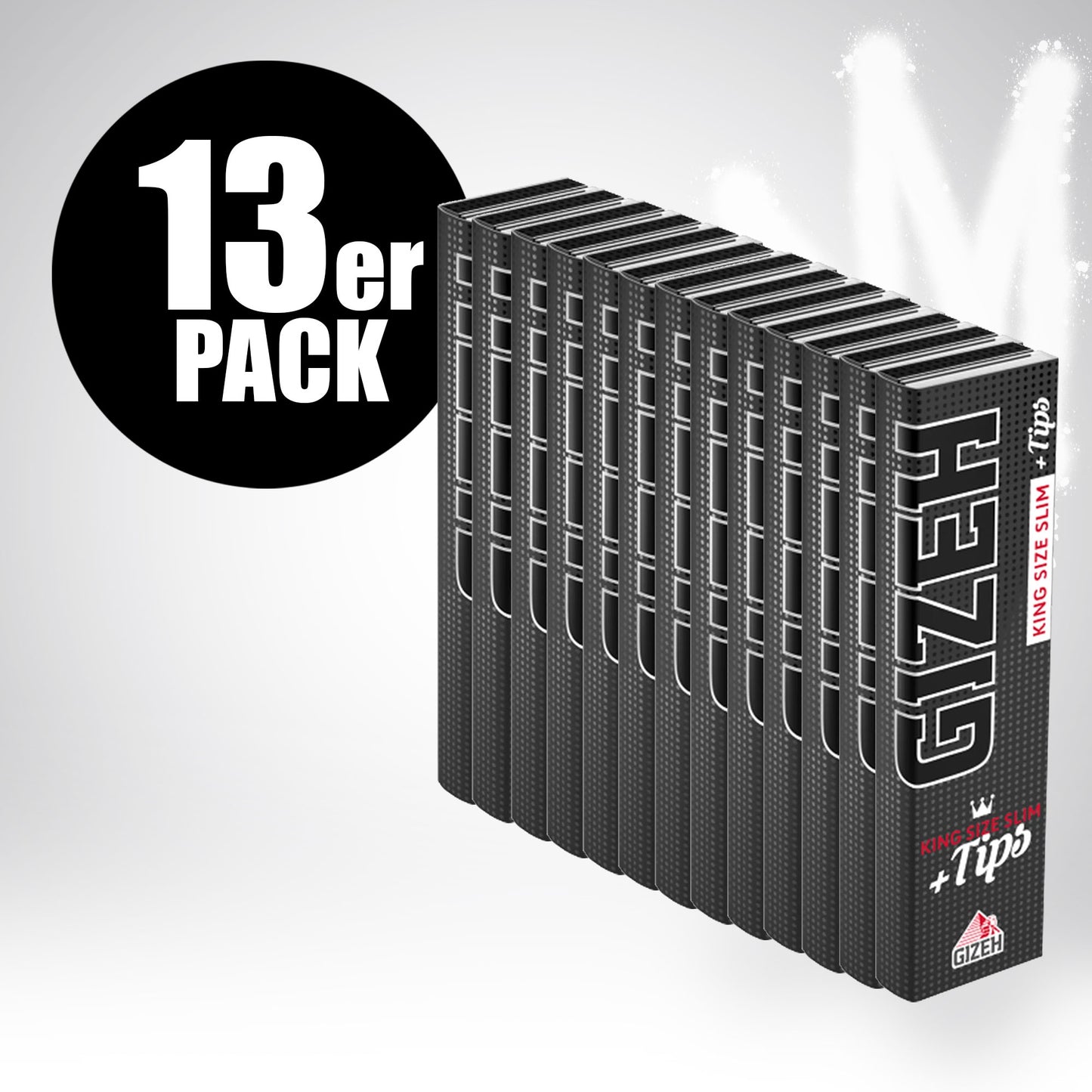 Gizeh Black King Size Slim + Tips
