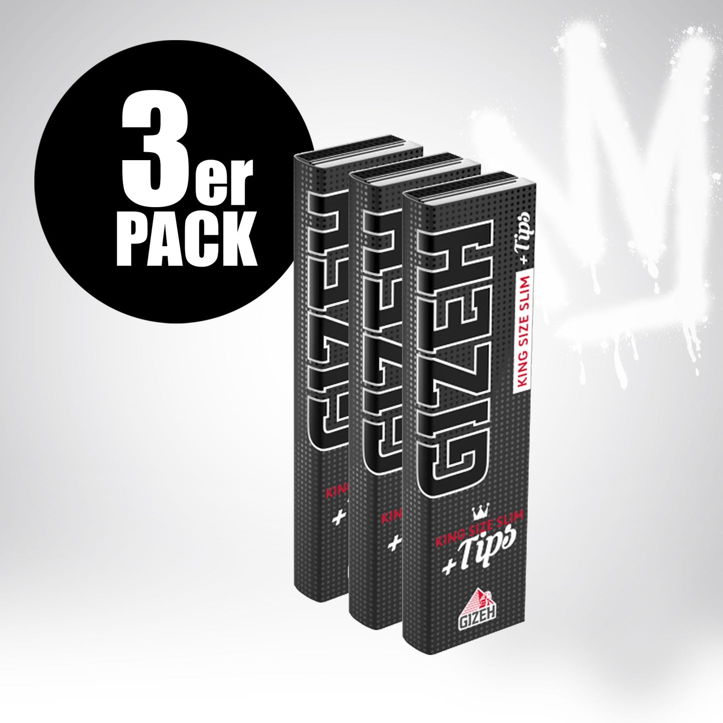 Gizeh Black King Size Slim + Tips