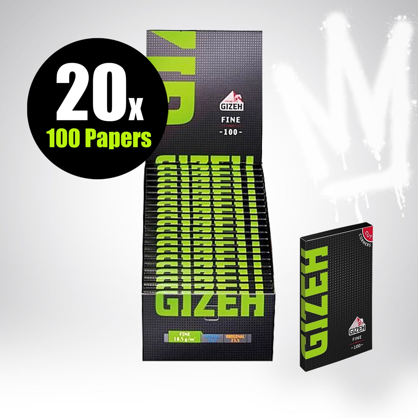 Gizeh Black Fine