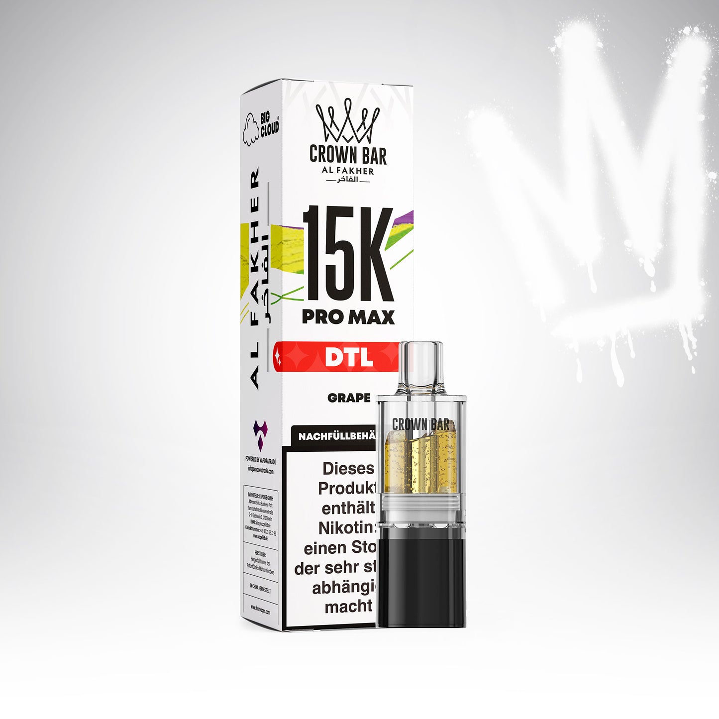 Grape - Pod - Al Fakher 15K Pro Max DTL