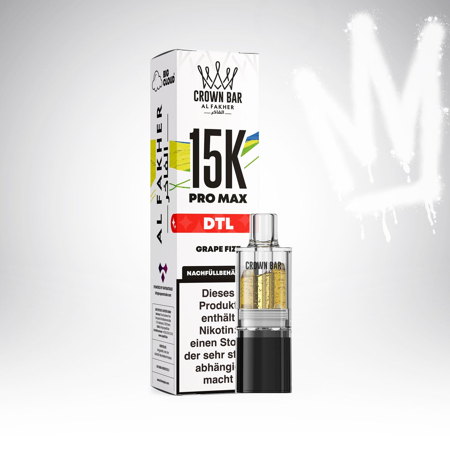 Grape Fizz - Pod - Al Fakher 15K Pro Max DTL