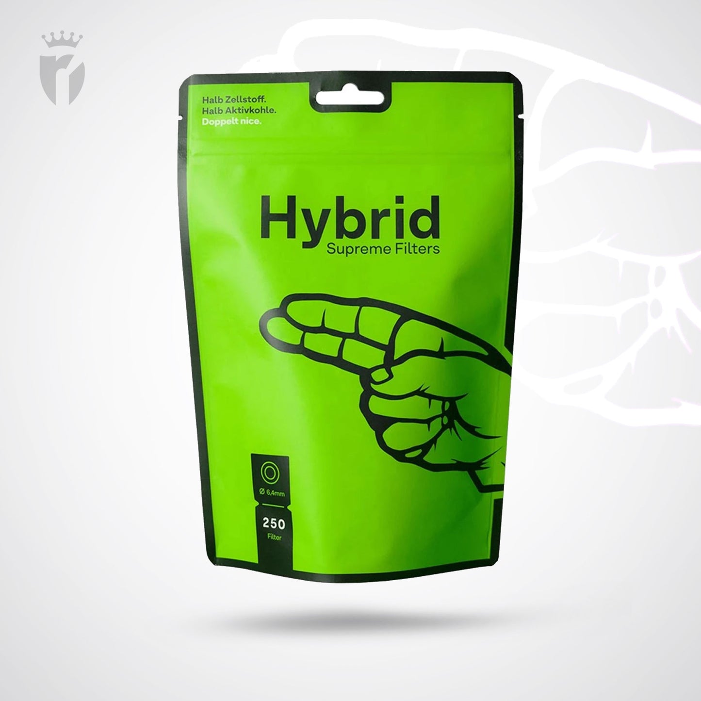 Hybrid Supreme Aktivkohlefilter 250er Pack Ø 6,4 mm