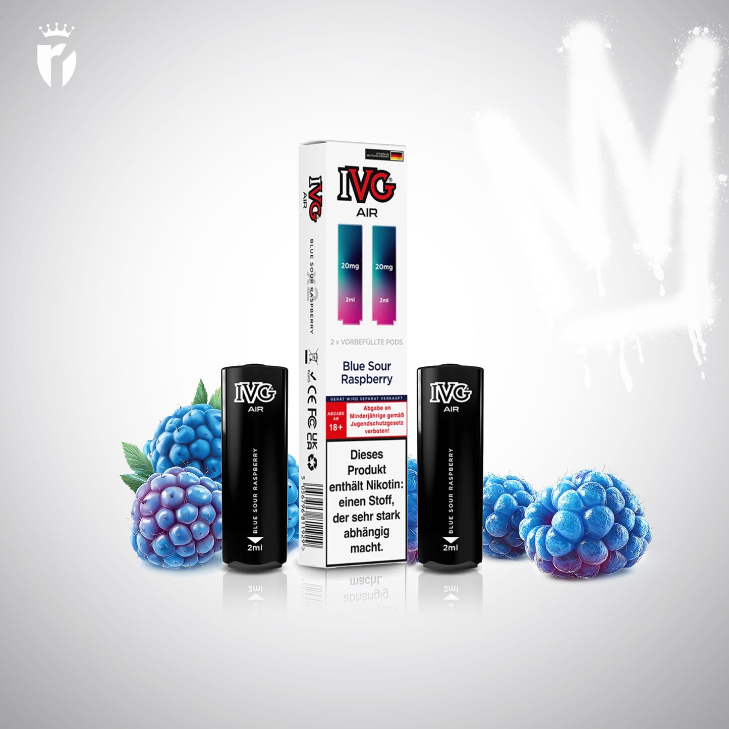 IVG Air - Prefilled Pods (2 Stück) - Blue Sour Raspberry