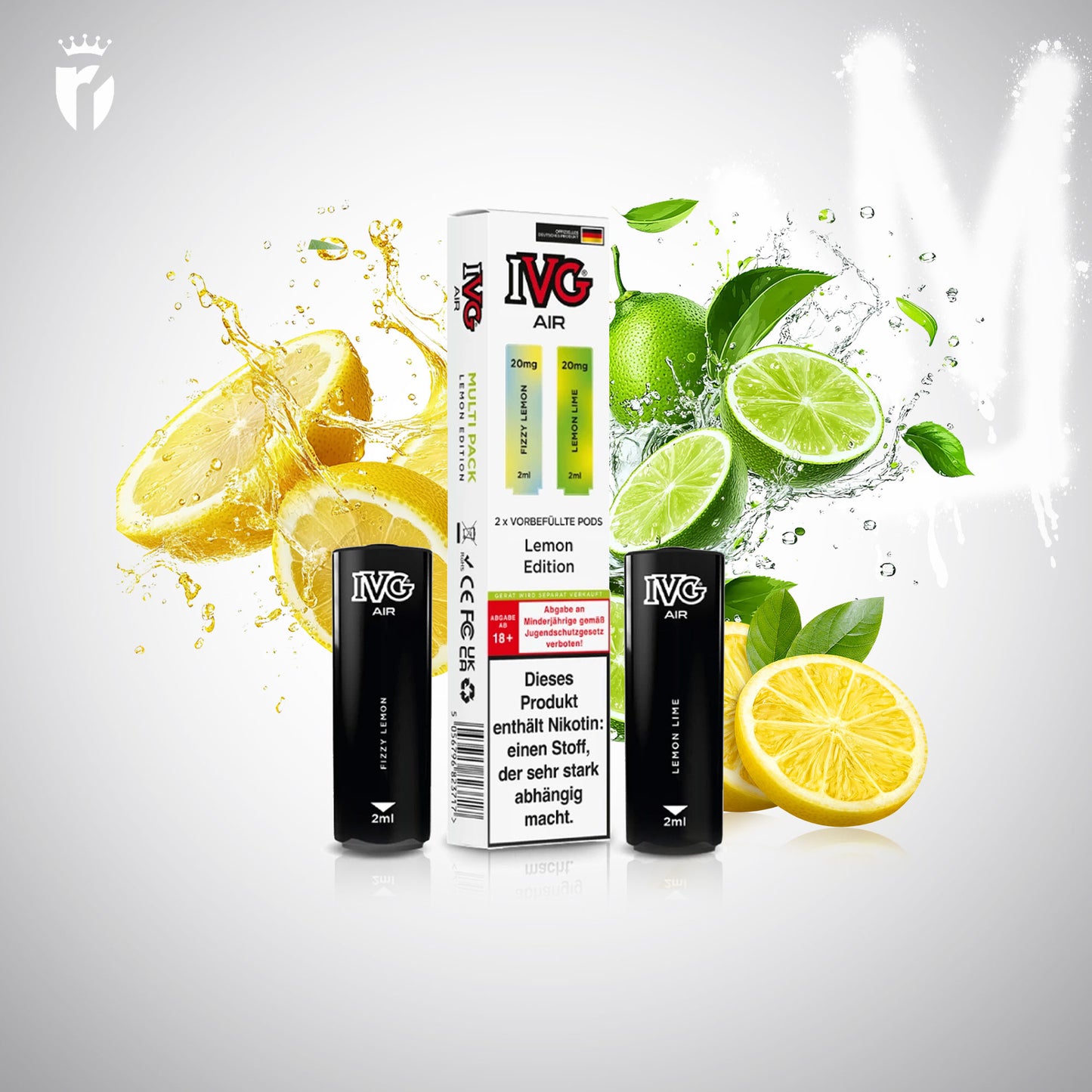 IVG Air - Prefilled Pods (2 Stück) - Lemon Edition