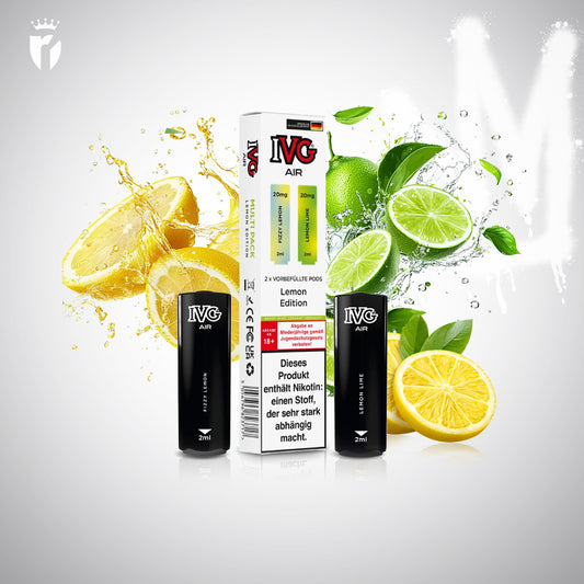 IVG Air - Prefilled Pods (2 Stück) - Lemon Edition