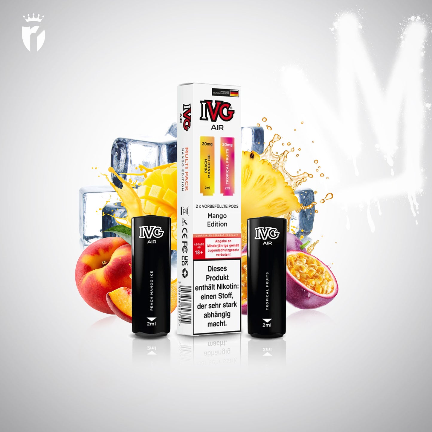 IVG Air - Prefilled Pods (2 Stück) - Mango Edition