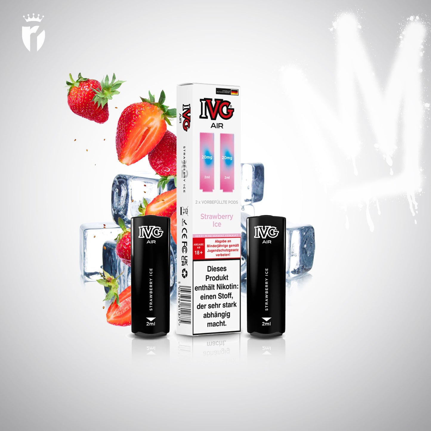 IVG Air - Prefilled Pods (2 Stück) - Strawberry Ice