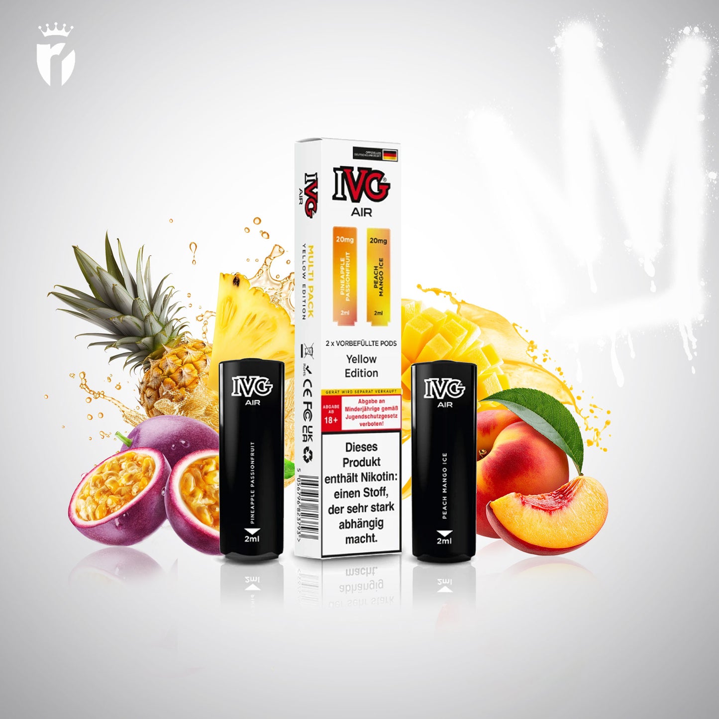 IVG Air - Prefilled Pods (2 Stück) - Yellow Edition
