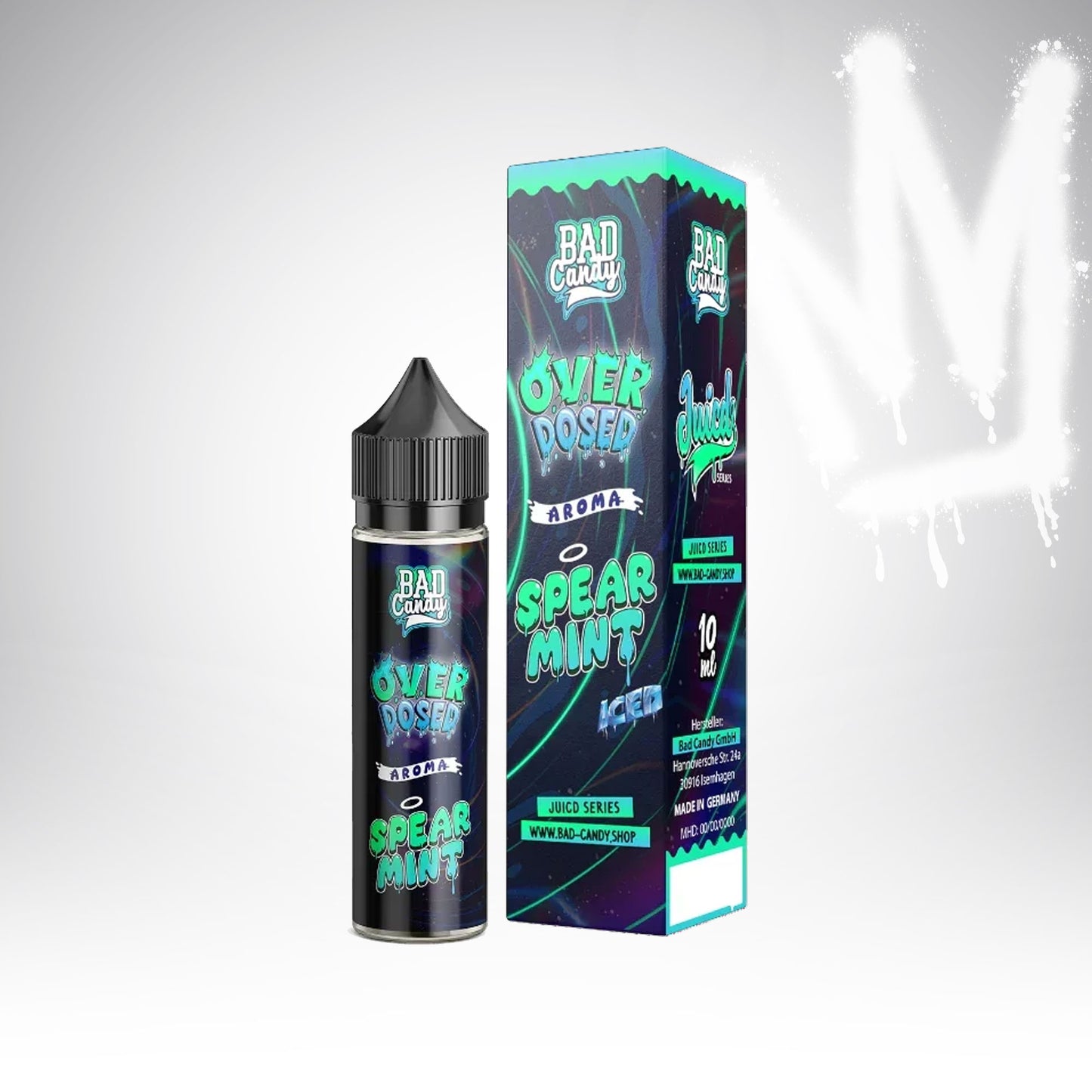 Juicd Overdosed - Spearmint - 10ml Aroma (Longfill)