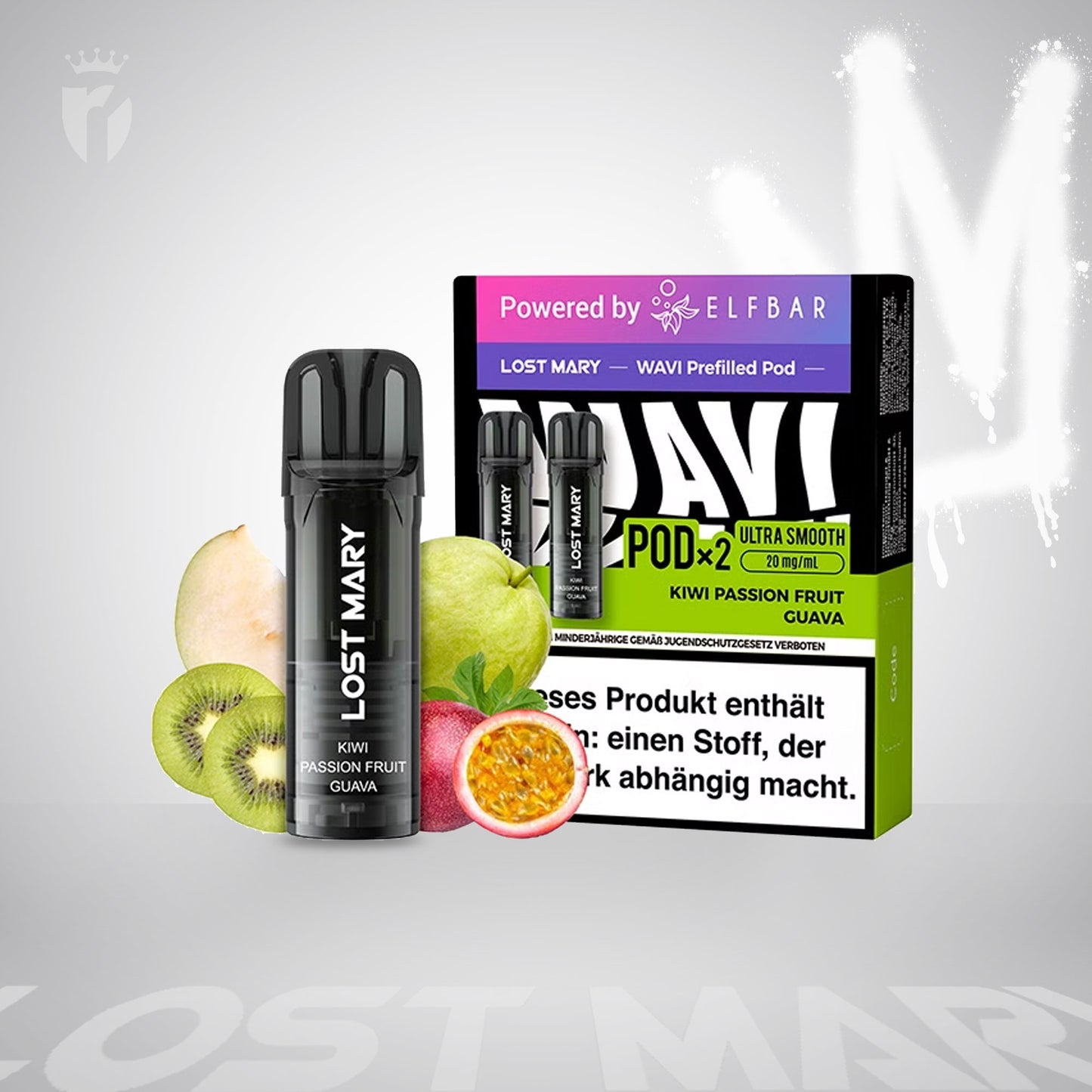 Kiwi Passion Fruit Guava - Pod