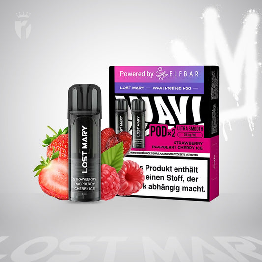 Strawberry Raspberry Cherry Ice - Pod