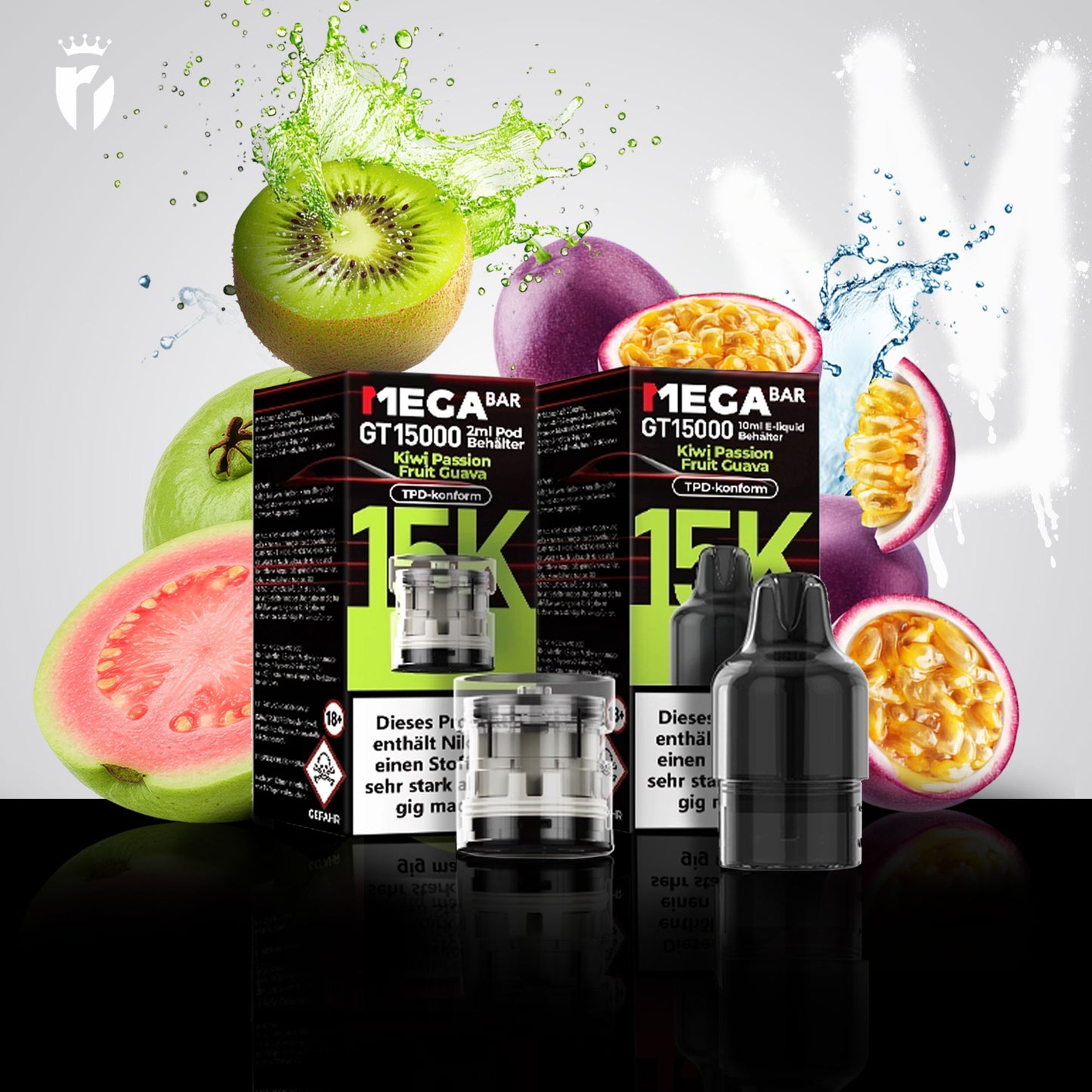 Kiwi Passion Fruit Guava - Pod