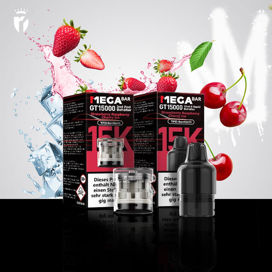 Strawberry Raspberry Cherry Ice - Pod