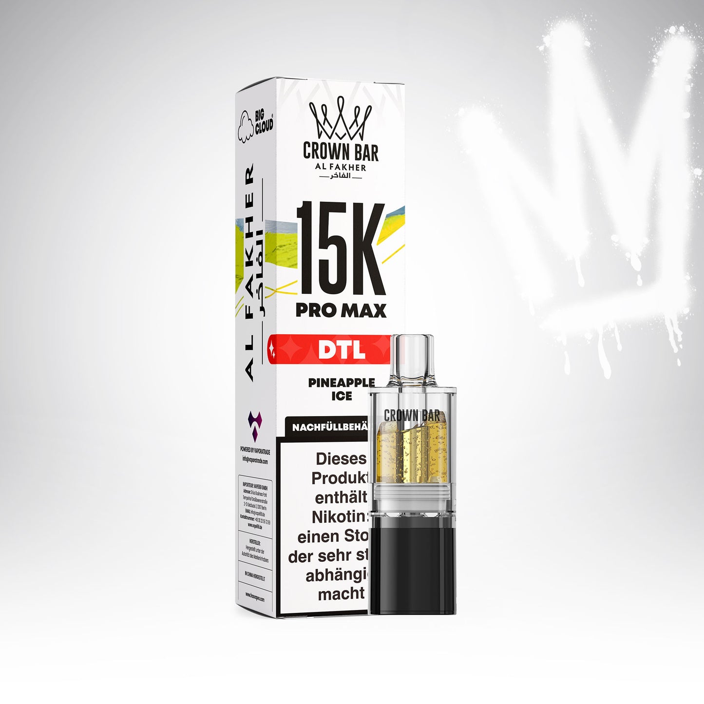 Pineapple Ice - Pod - Al Fakher 15K Pro Max DTL