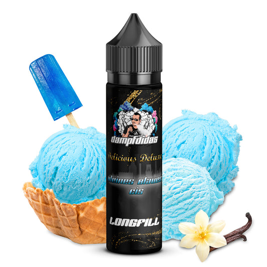 Dampfdidas - Delicioux Deluxe - Kleines Blaues Eis - 10ml Aroma (Longfill)