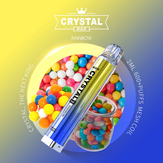 SKE Crystal Bar 600 - Rainbow