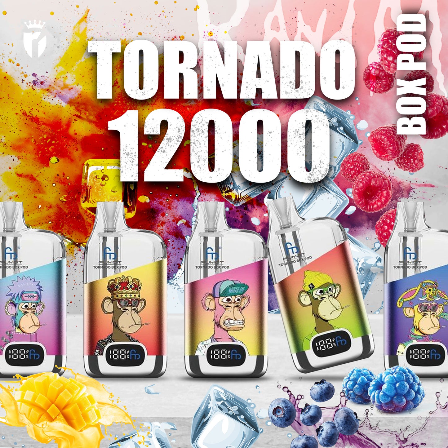 RandM Box Pod 12000 - Basisgerät