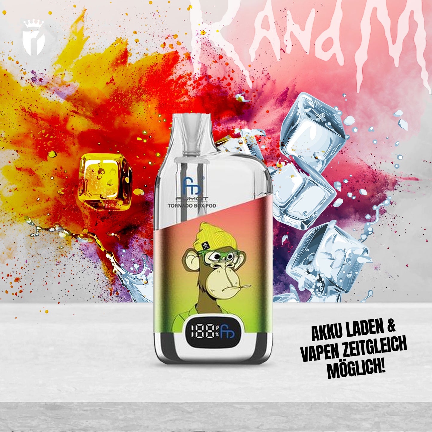 RandM Box Pod 12000 - Basisgerät