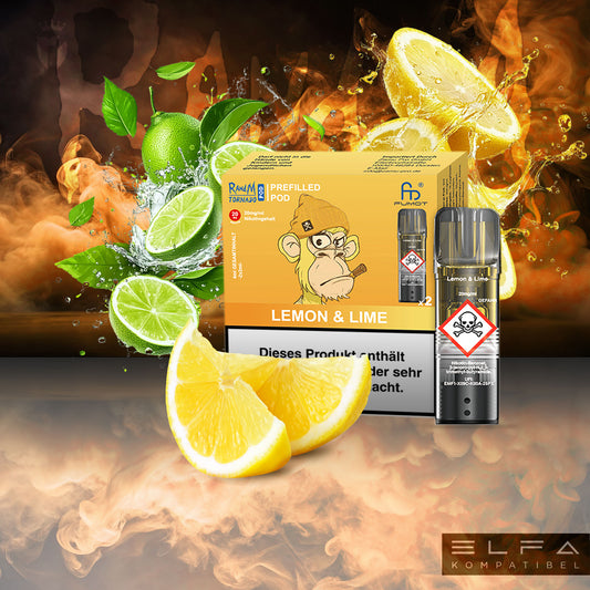 Lemon Lime - 20mg/ml - Prefilled Pods (MatchBar) (2 Stück)
