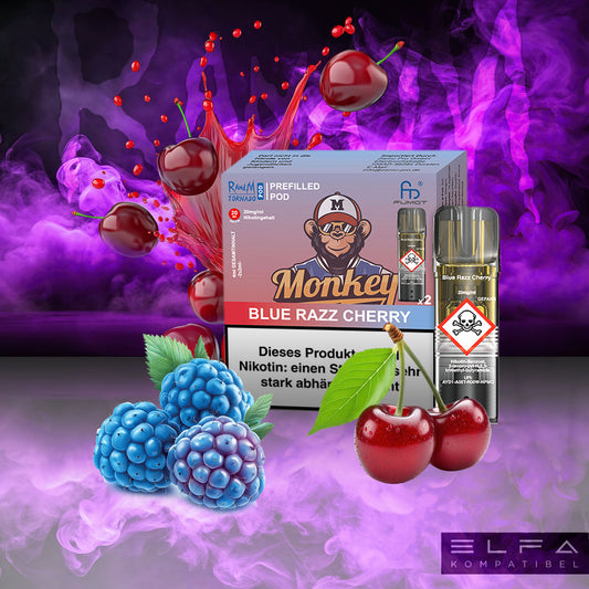 Blue Razz Cherry - 20mg/ml - Prefilled Pods (MatchBar) (2 Stück)