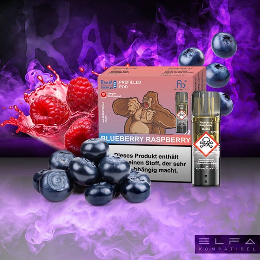 Blueberry Raspberry - 20mg/ml - Prefilled Pods (MatchBar) (2 Stück)