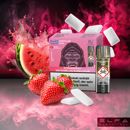 Strawberry Watermelon Bubblegum - 20mg/ml - Prefilled Pods (MatchBar) (2 Stück)