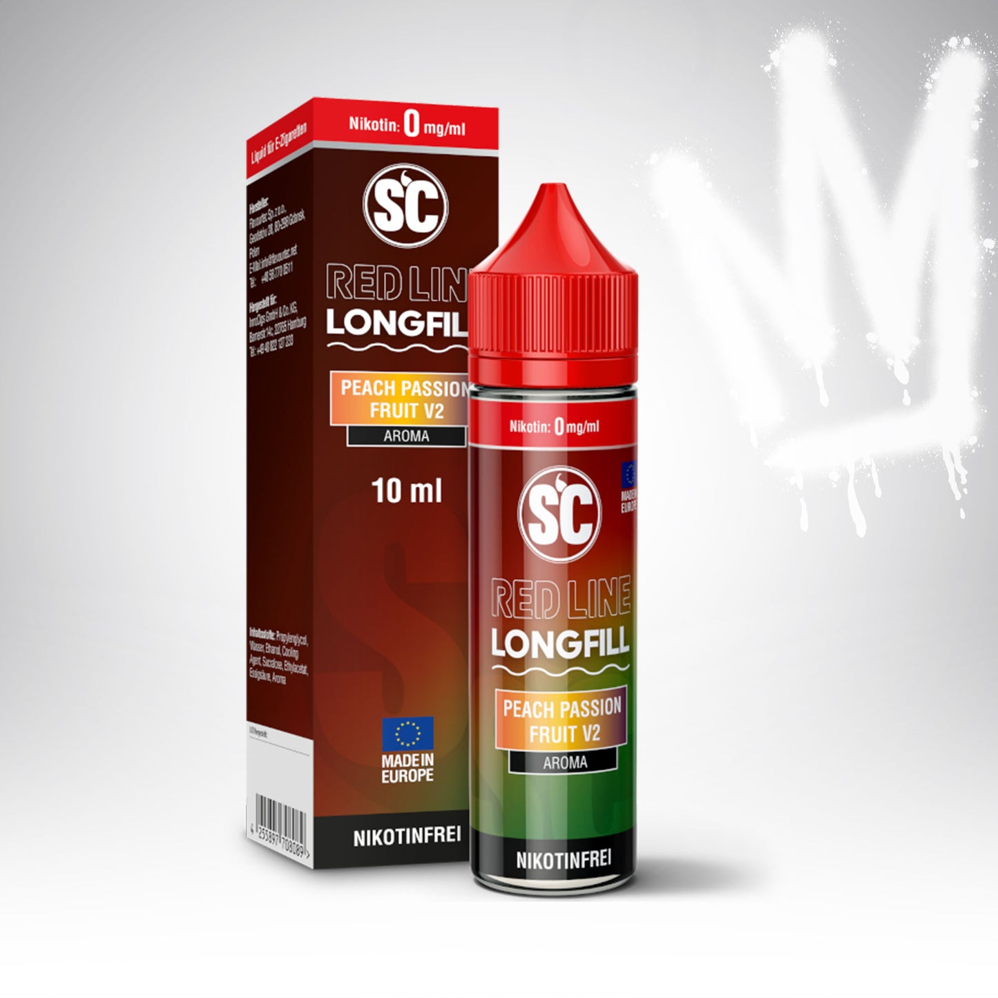 Peach Passion Fruit V2 - SC Longfill - 10ml Aroma (Longfill)