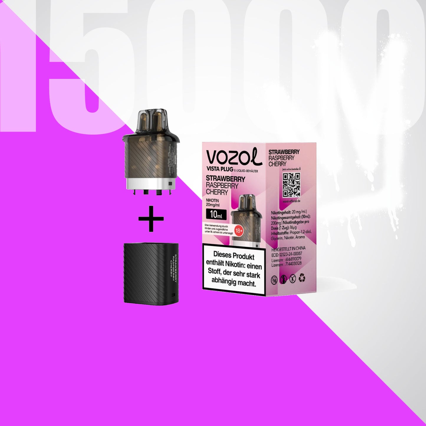 Strawberry Raspberry Cherry - Pod