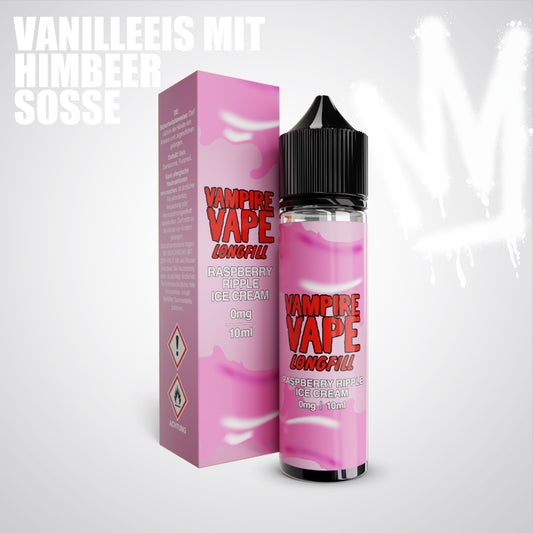 Vampire Vape - Raspberry Ripple Ice Cream - Dessert - Aroma (Longfill)