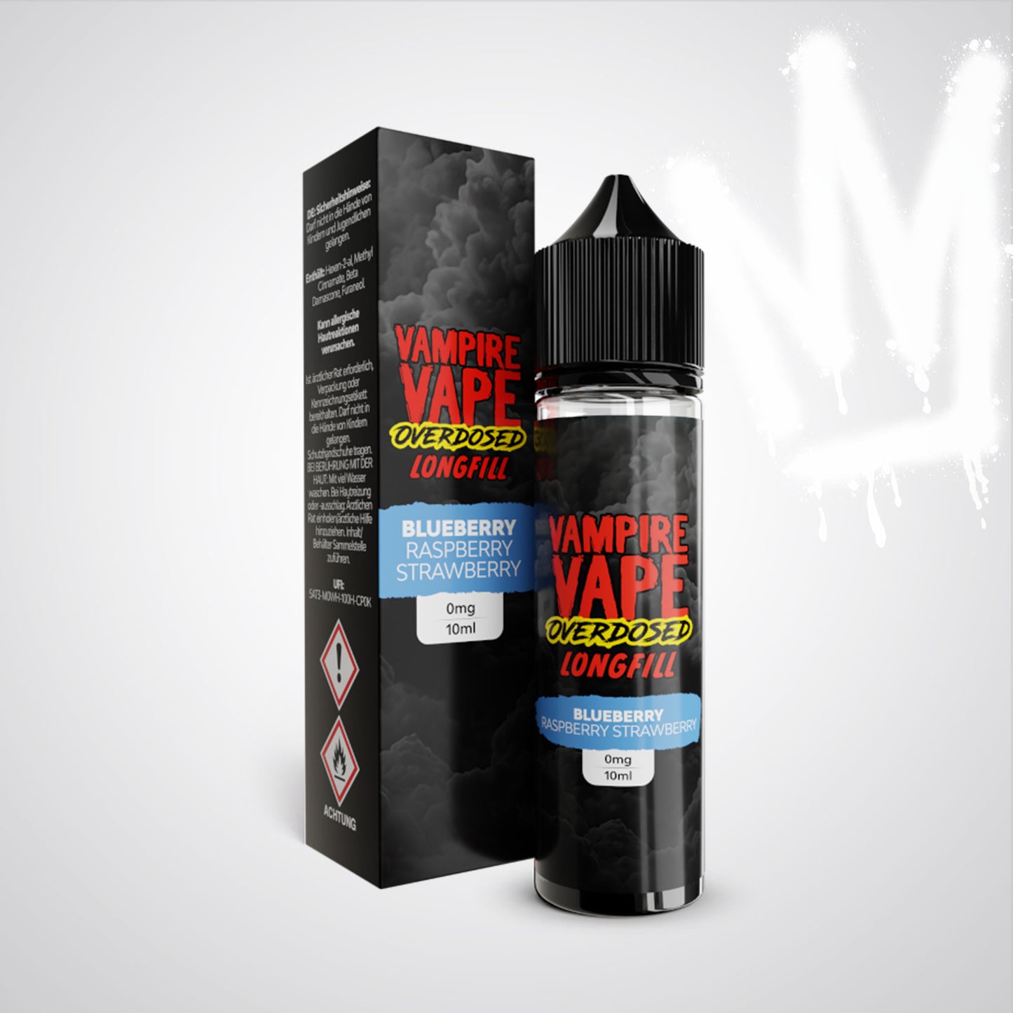 Vampire Vape - Blueberry Raspberry Strawberry - OVERDOSED - Aroma (Longfill)