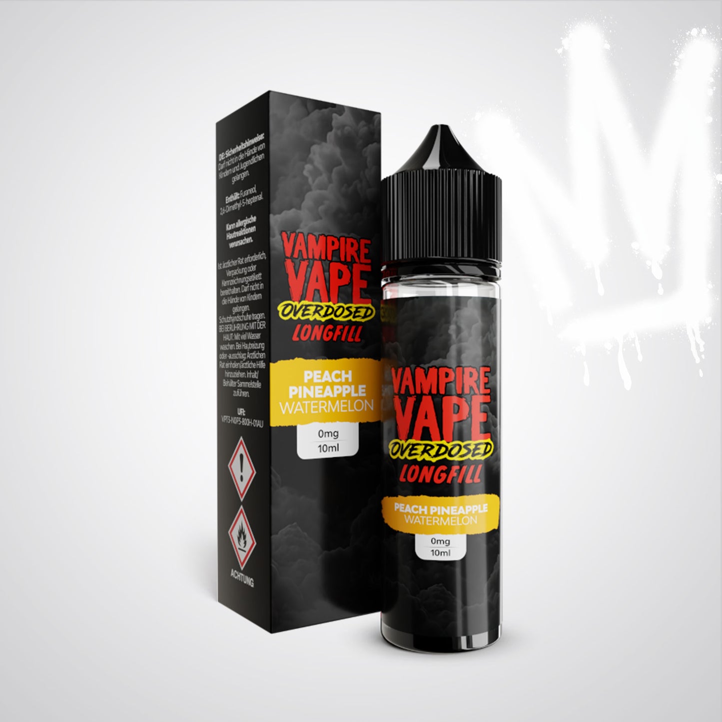Vampire Vape - Peach Pineapple Watermelon - OVERDOSED - Aroma (Longfill)