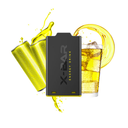 X-Bar - X-Shisha - Pod - Energy Drink (0mg/ml - Nikotinfrei)