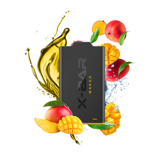 X-Bar - X-Shisha - Pod - Ice Mango (0mg/ml - Nikotinfrei)