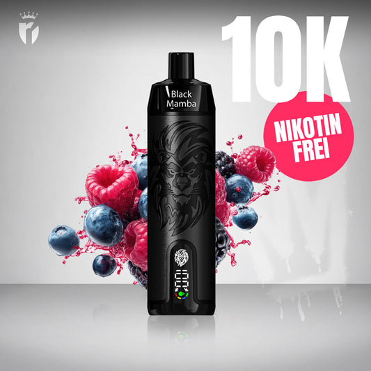 X Lion Vapes 10K - Black Mamba