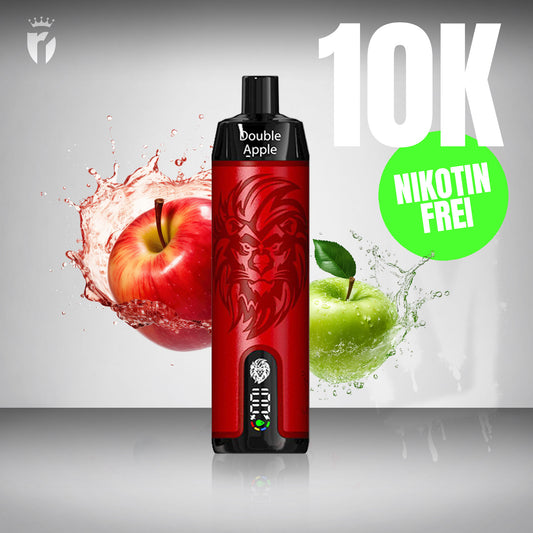 X Lion Vapes 10K - Double Apple