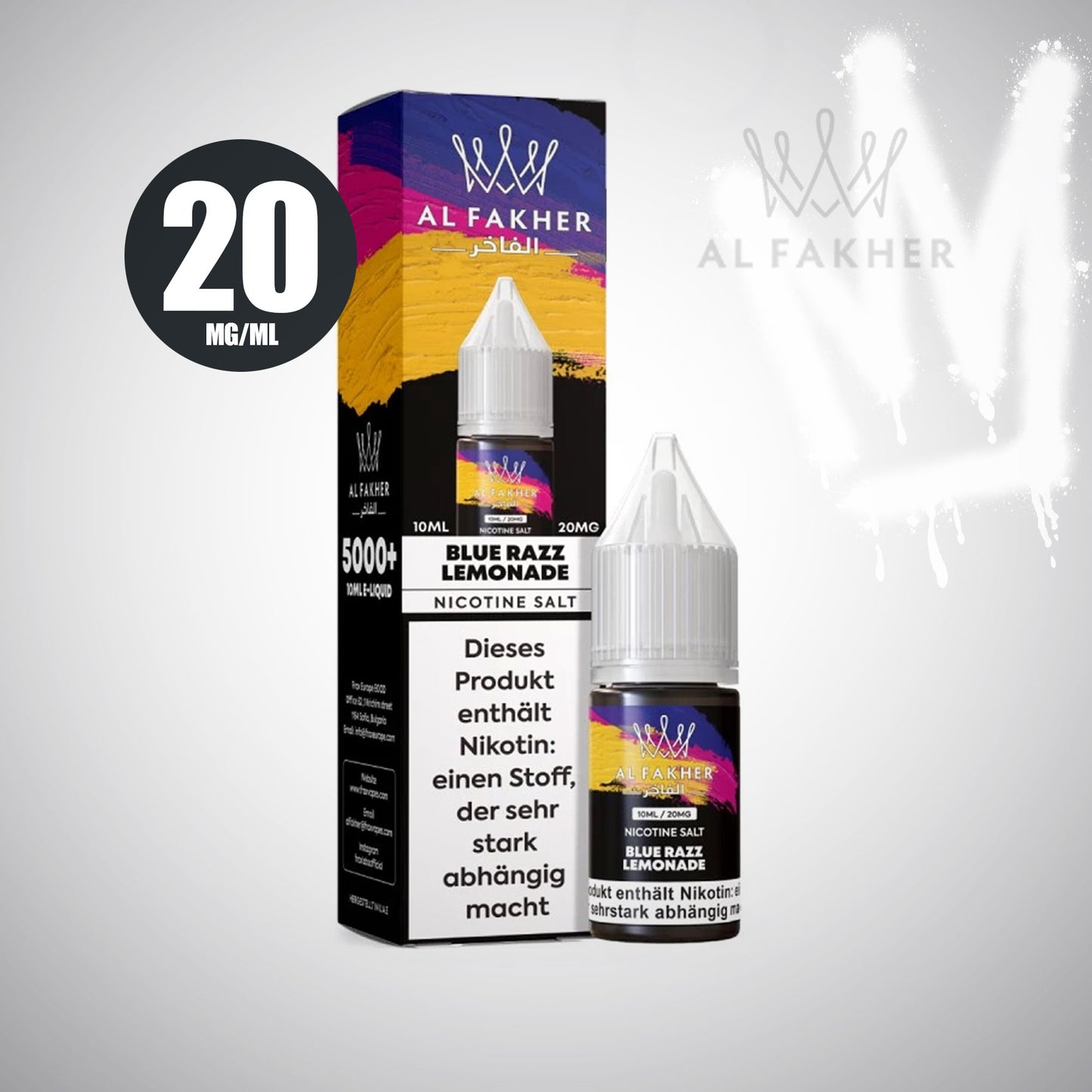Blue Razz Lemonade - Al Fakher - Liquid 11 + 20mg
