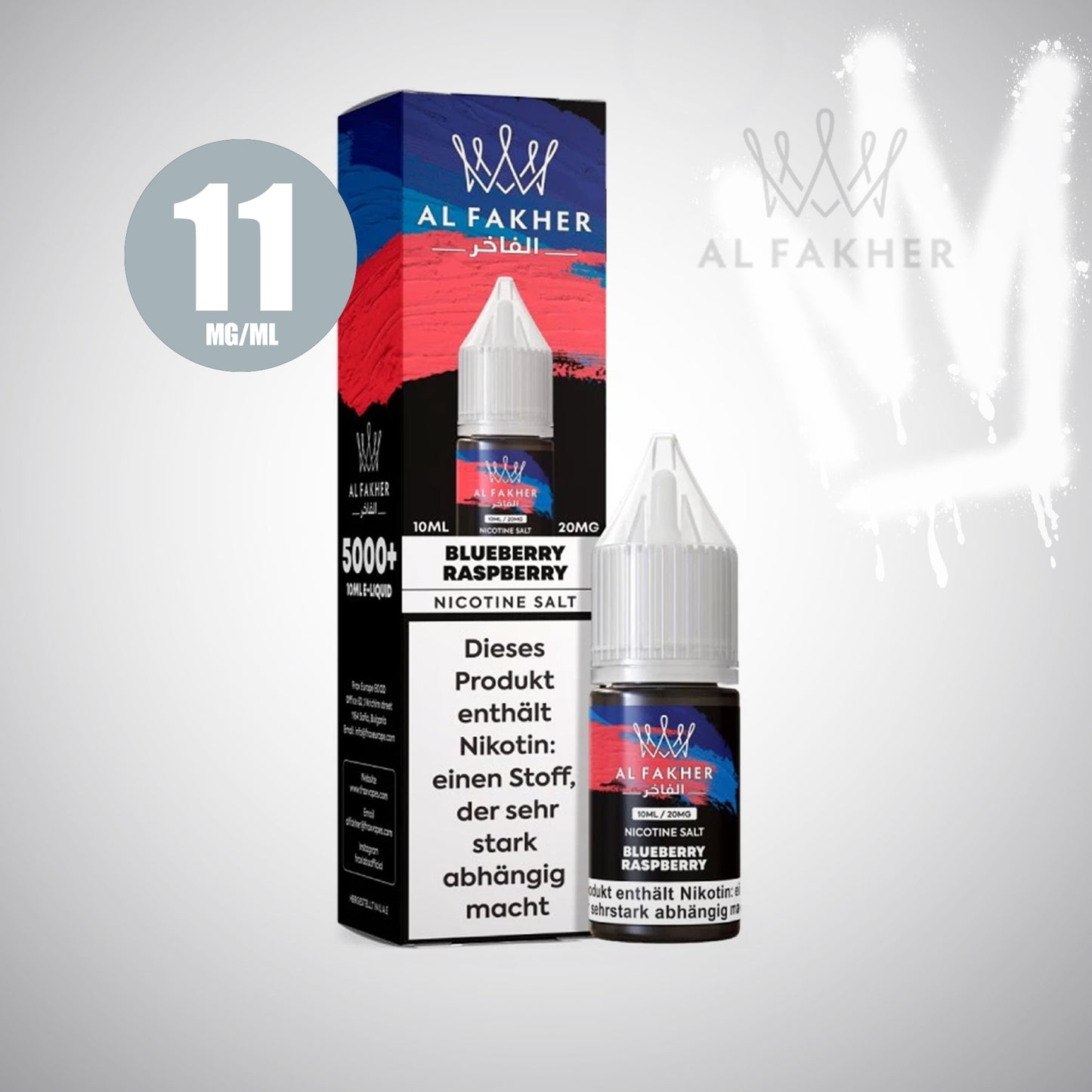 Blueberry Raspberry - Al Fakher - Liquid 11 + 20mg