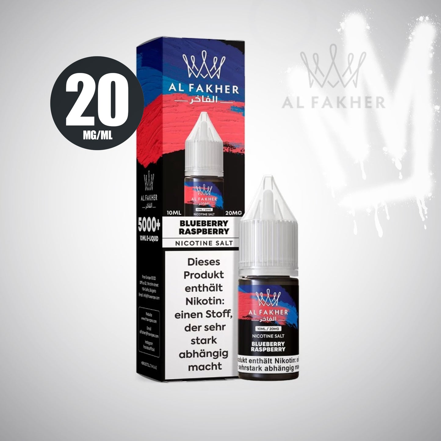 Blueberry Raspberry - Al Fakher - Liquid 11 + 20mg