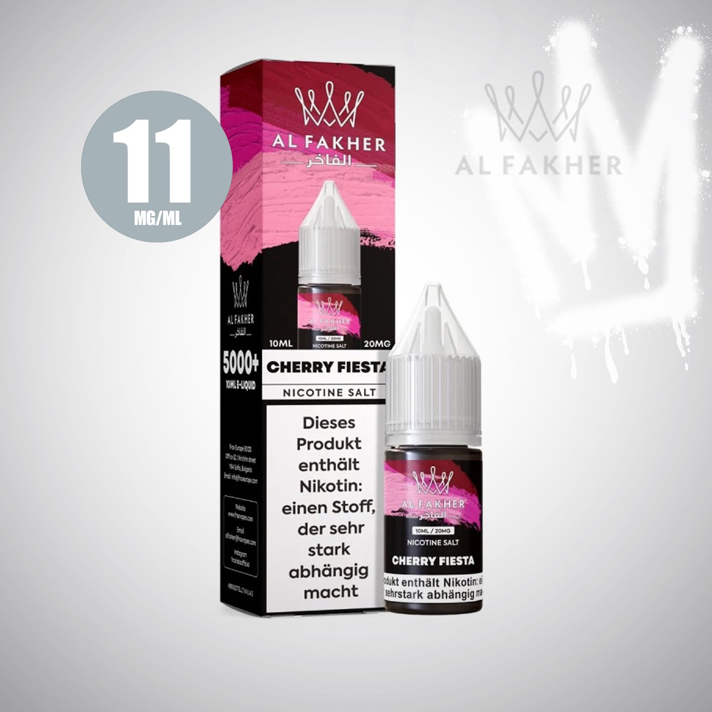 Cherry Fiesta - Al Fakher - Liquid 11 + 20mg