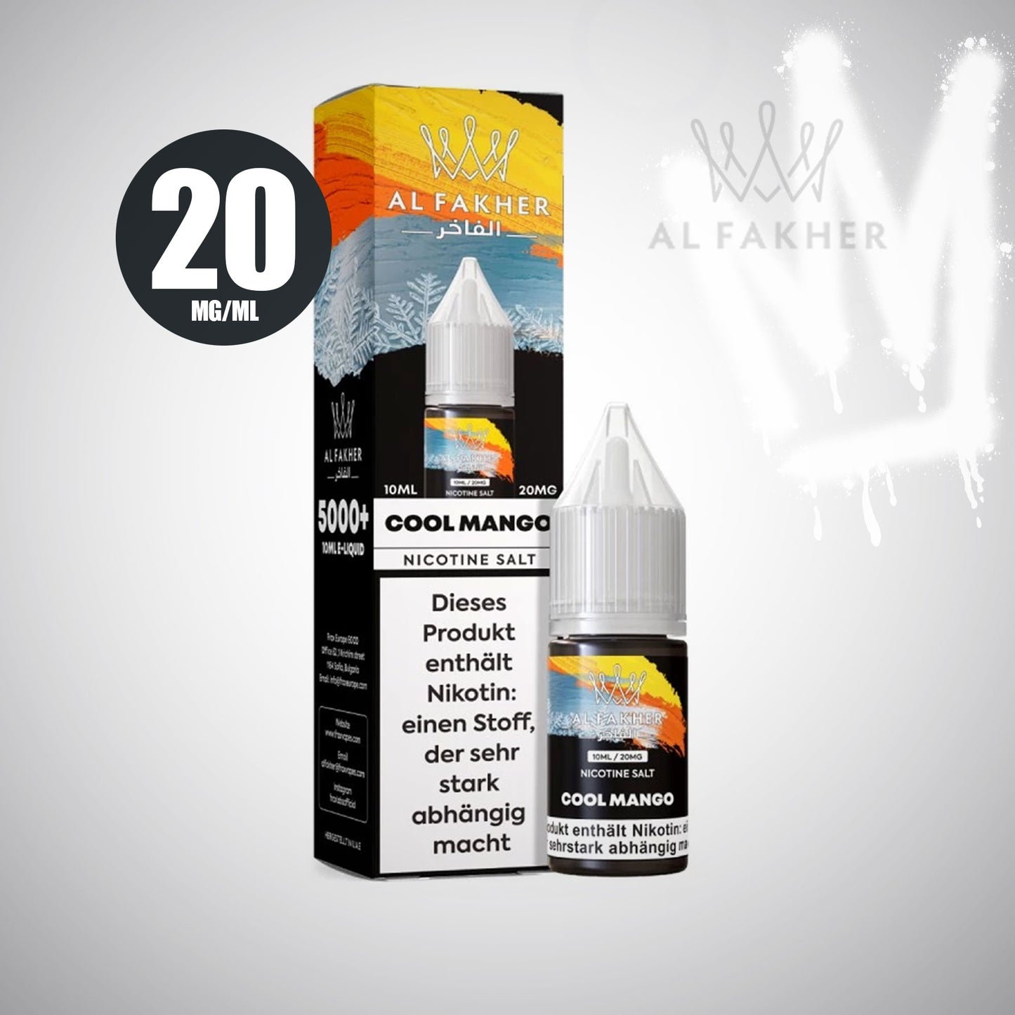 Cool Mango - Al Fakher - Liquid 11 + 20mg