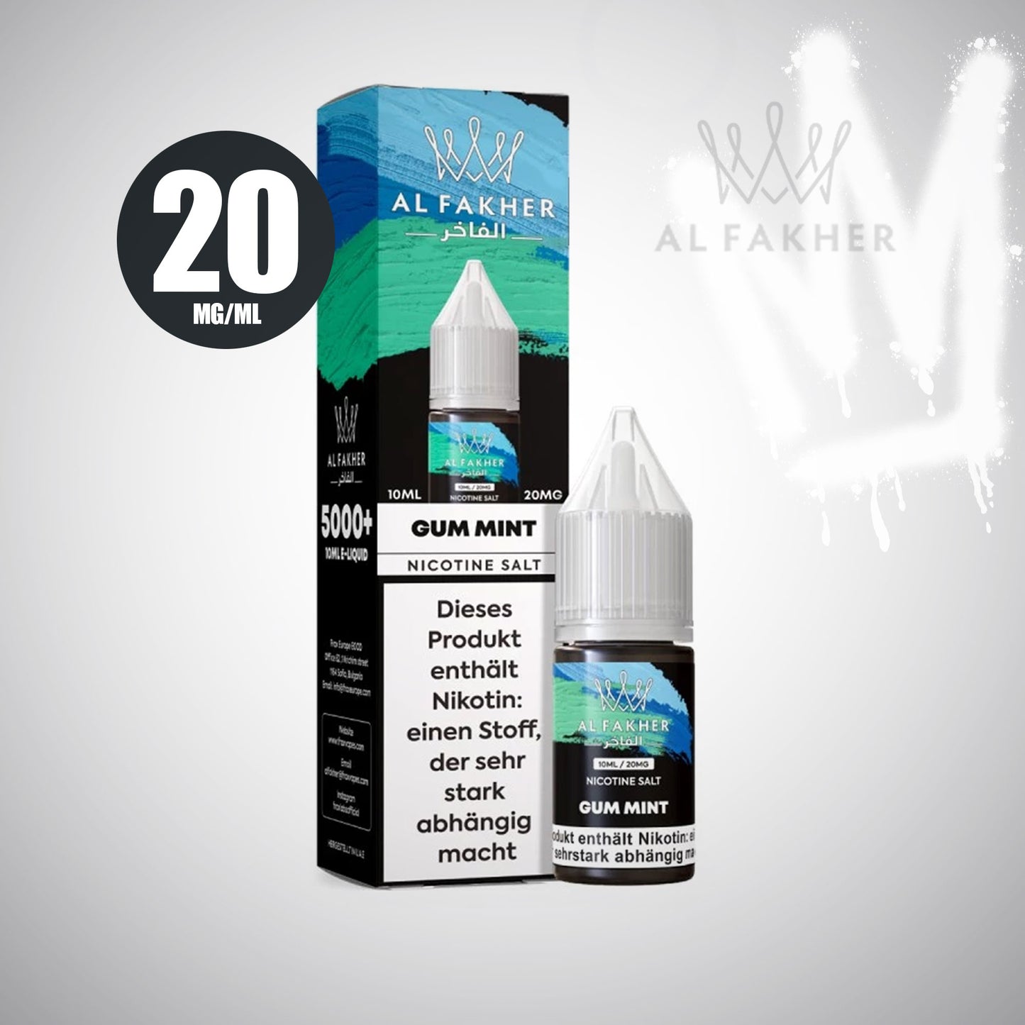 Gum Mint - Al Fakher - Liquid 11 + 20mg
