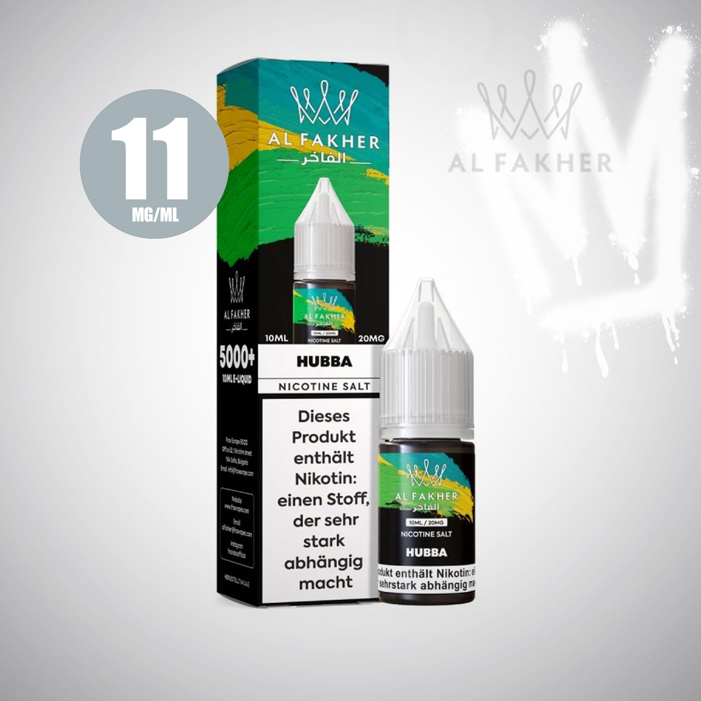 Hubba - Al Fakher - Liquid 11 + 20mg