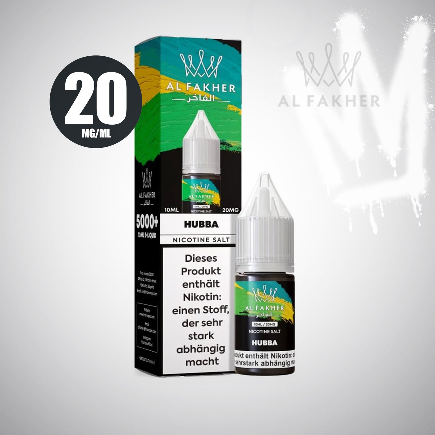 Hubba - Al Fakher - Liquid 11 + 20mg